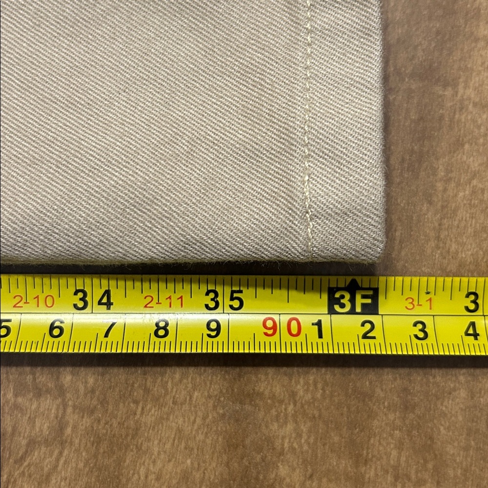 Peter Millar Crown Pilot Twill Trousers Flat Front Khaki Pants Size 35 
Z - Picture 12 of 13